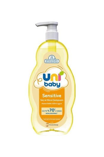 Uni Baby Sensitive Saç ve Vücut Şampuanı 500 Ml