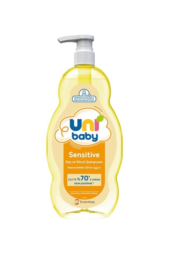 Uni Baby Sensitive Saç ve Vücut Şampuanı 500 Ml