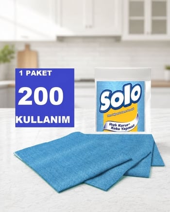 Solo Hijyenik Temizlik Bezi 33 X 30 Cm 10 Lu