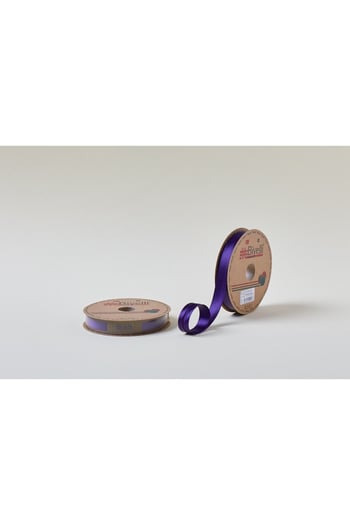Biye Saten Katlı 019 Koyu Mor 2 Cm 25 Metre %100 Polyester