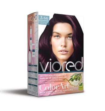 Viored Colorart Set Boya 3.66 Patlıcan Moru