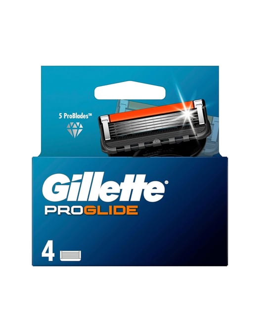 Gillette Fusion Proglide Yedek Tıraş Bıçağı 4'lü