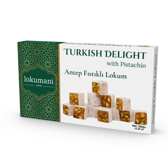Lokumani Antep Fıstıklı Lokum 350 Gr