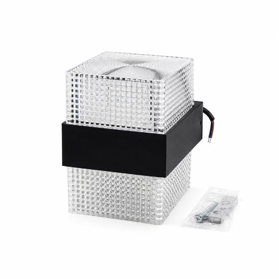 Ars-348956 ( Ip66 ) ( 50.000 Saat Led Ömrü ) ( 10w ) İnci Led Aplik Duvar Lambası