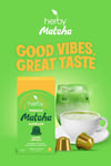 Herby Premium Matcha Kapsül - Nespresso Uyumlu, Mango Aromalı, 10'lu Paket