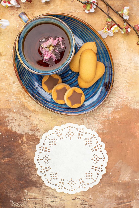 Dolphin Dantel Kağıt-Bardak Altlığı 12,5cm 100 Adet