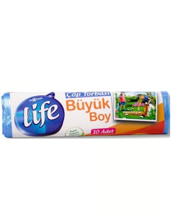 Life Büyük Boy Çöp Torbası 10'lu
