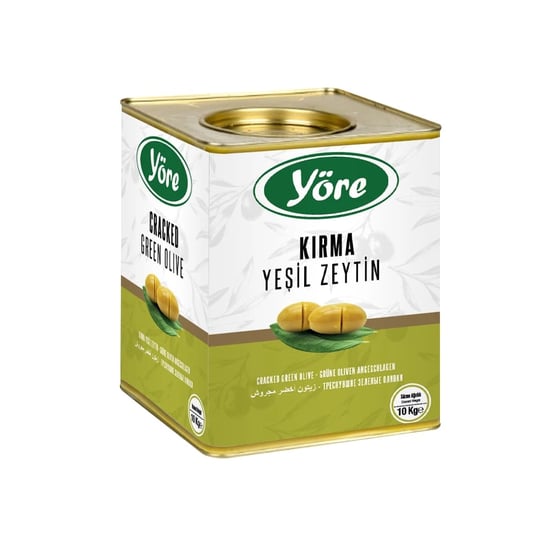 Yöre Akdeniz Kırma Yeşil Zeytin 10 kg