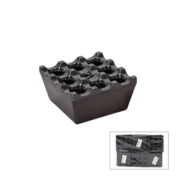 Krt-1124 Izgaralı Kare Küllük Bakalit & Plastik