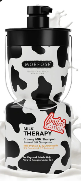 Morfose Milk Therapy 750 Ml & Kuru ve Kırılgan Saçlara Özel Şampuan