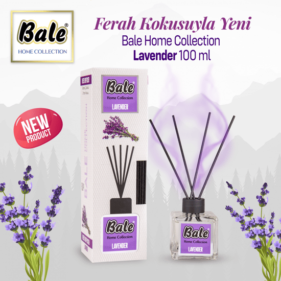 Bale Bambu Çubuklu Ortam Kokusu 100 Ml. Lavanta