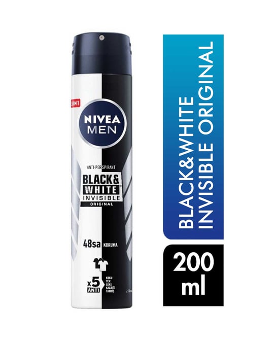 Nivea Erkek Black&white Invisible Original Deodorant 200 Ml