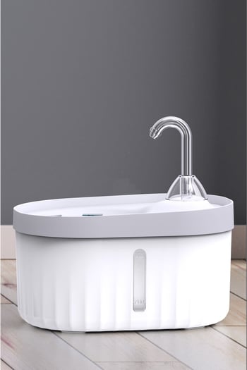 Ata Home Işıksız Aquata Otomatik Kedi Köpek Su Pınarı Su Çeşmesi Ultra Sessiz Su Şelalesi Usb Bağlantılı