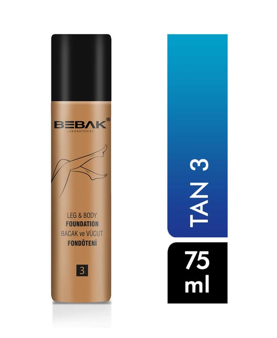 Bebak Bacak ve Vücut Fondöteni 75 Ml Tan 3