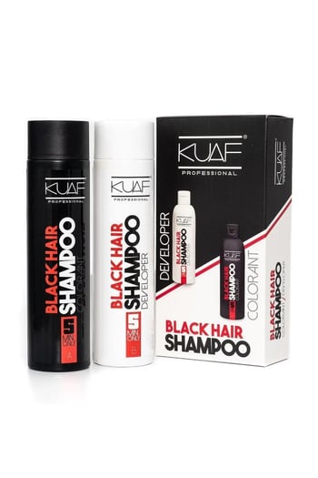 Kuaf Profesyonel Black Şampuan 2 X 250 Ml Set