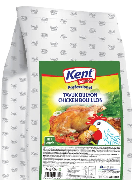 Kent Boringer Prf. Tavuk Bulyon Folyo 5 Kg