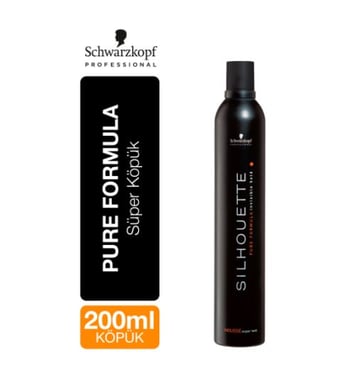 Schwarzkopf Silhouette Super Hold Saç Köpüğü 200 Ml