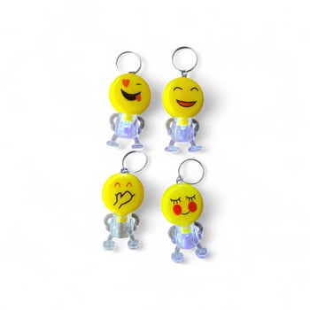 Hediyelik Emoji Anahtarlıklar İşıklı