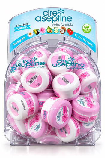 Cire Aseptine Soft Krem Gül Kavanoz 30Ml