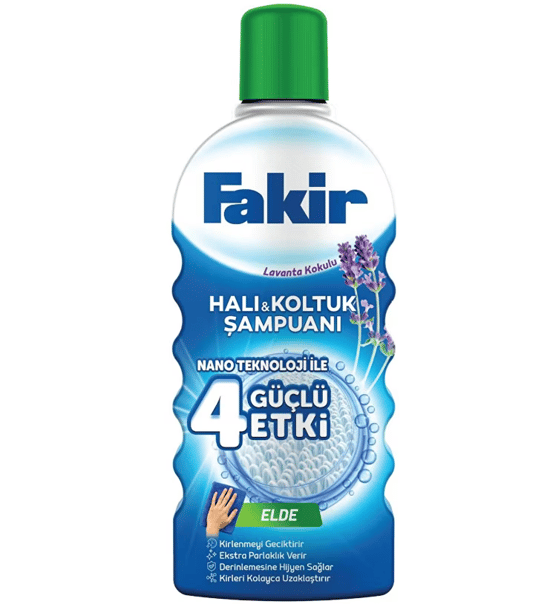 Fakir Halı & Koltuk Şampuanı Elde Lavanta 1000ml