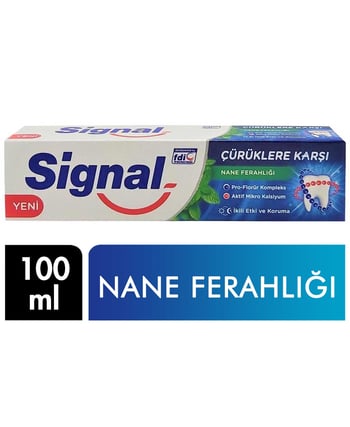 signal, signal diş macunu, diş macunu, signal nane ferahlığı, naneli diş macunu, beyazlatıcı diş macunu, diş macunu fiyatları, diş macunu satın al