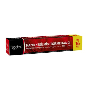 Flodex Pişirme Kağıdı Hazır Kesilmiş 16 Parça*24