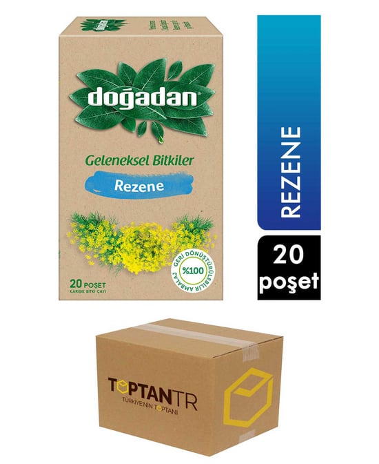 Doğadan Bitki Çayı Rezene 20'li Süzme Poşet X 12'li Koli