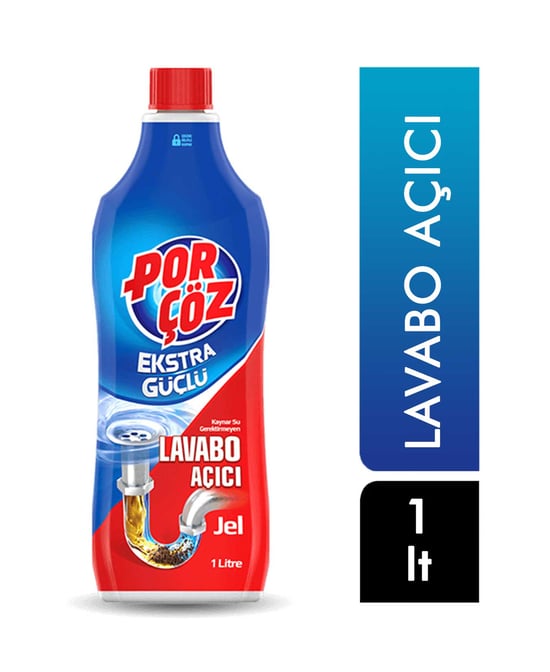 Porçöz Lavabo Açıcı 1 Lt Jel