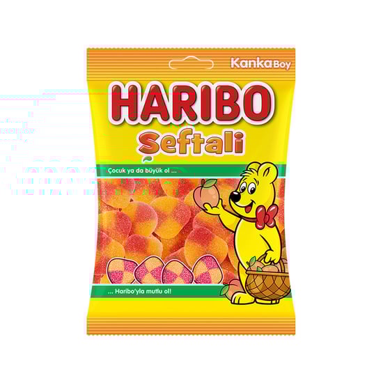 Haribo Yumuşak Şekerleme Şeftali 70gr