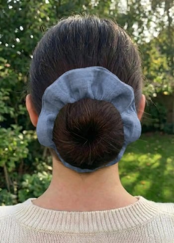 Muslin Scrunchie Toka İndigo