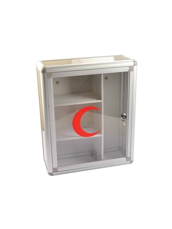 Ecza Dolabı Alüminyum 35x42x14cm