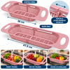 Plastlife Kp-169 ( Sürgülü ) Plastik Süzgeç Renkli ( 38----47.5 Cm )
