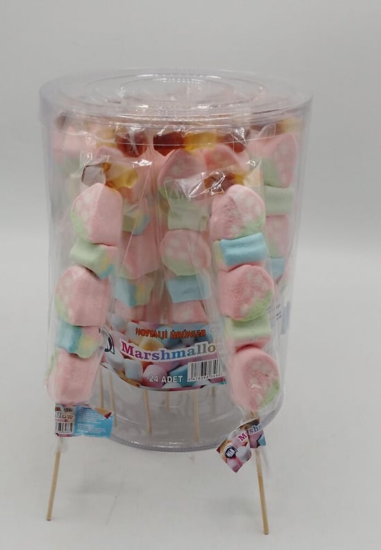 M&k Marshmallow Nostalji 15gr 24'lü