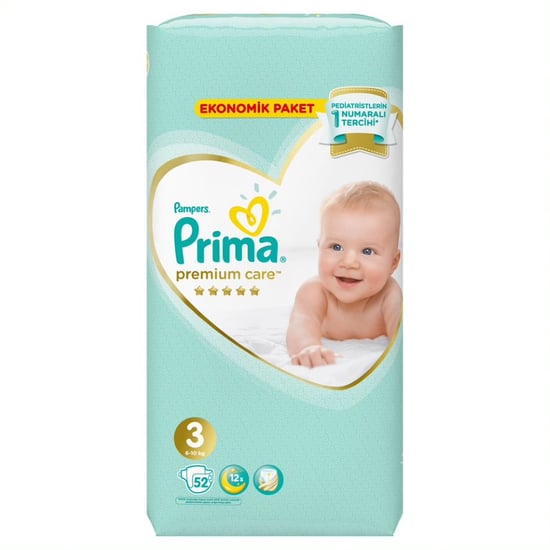 Prima Premium Care Bebek Bezi 52'li 3 Beden