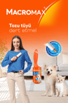 Macromax Tüy Toplayıcı Rulo 56 Yaprak Ekstra Yapışkanlı Kedi Köpek Tüyü Toz Toplama Rulosu