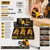 Dmax Dmx-4776 ( 3mt X 16mm ) ( Otomatik ) Çelik Şerit Metre ( Stoplu )