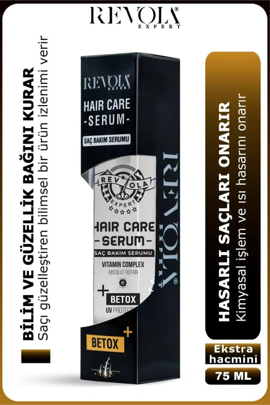 Revola Expert E Vitaminli Tam Onarıcı Saç Bakım Serumu 75 Ml Betox (botox Etkili)