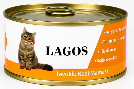 Lagos Tavuklu Kedi Maması 150 gr