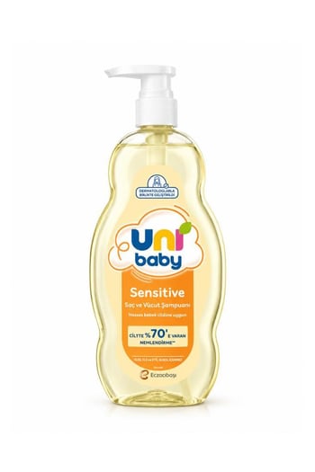 Uni Baby Sensitive Saç ve Vücut Şampuanı 900 Ml