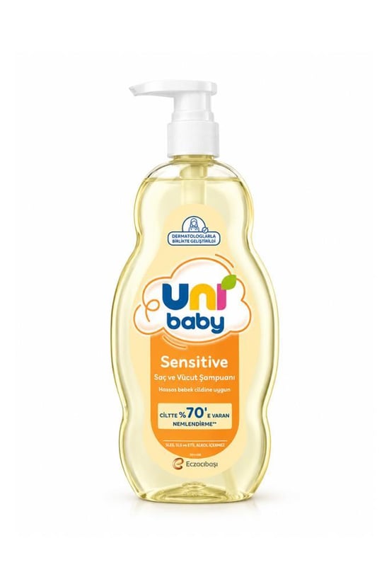 Uni Baby Sensitive Saç ve Vücut Şampuanı 900 Ml