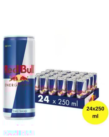 Red Bull Enerji İçeceği 250 ml X 24'lü Paket