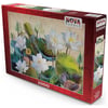 Nova Puzzle 1000 Parça Beyaz Nilüfer Çiçekleri Puzzle