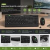 Everest Km-2620 ( Kablosuz ) Klavye & Mouse Seti ( Siyah ) ( Usb & Sessiz & Switch ) ( Q Klavye )