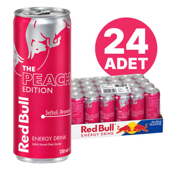 Red Bull peach Edition Tr Alu Can 24x250ml