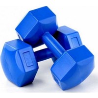 Mrt Spor ( 8kg ) Plastik Köşeli Dambıl ( 2pcs )