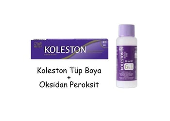 Koleston Tüp Boya 50 Ml - 6.4 Kızıl Bakır + 20 Vol Oksidan Peroksit