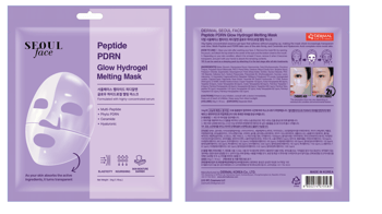 Dermal Seoul Face Peptid Pdrn Hidrojel Eriyen Nemlendirici Kore Maskesi 34 Gr
