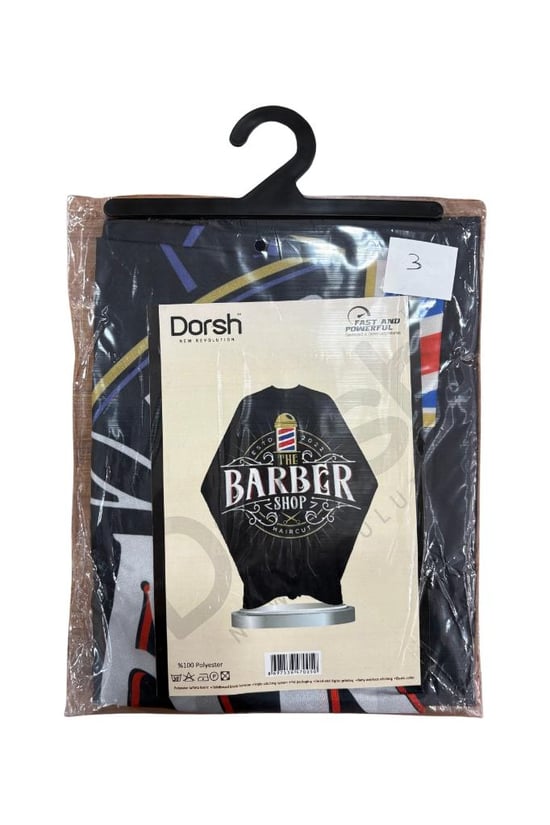 Dorsh Lüks Penuar Önlük Kancalı The Barber Shop Model: 3