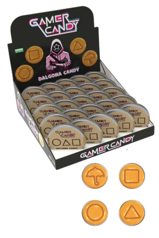 Gamer Candy Squid Game 20 Gr*25 Adetli