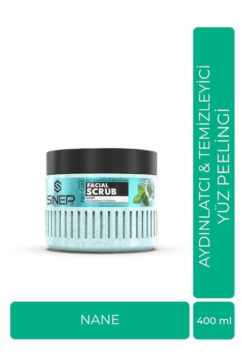 Sinep Pro-care Scrub Aydınlatıcı ve Temizleyici Yüz Peelingi 400 Ml Nane Mint